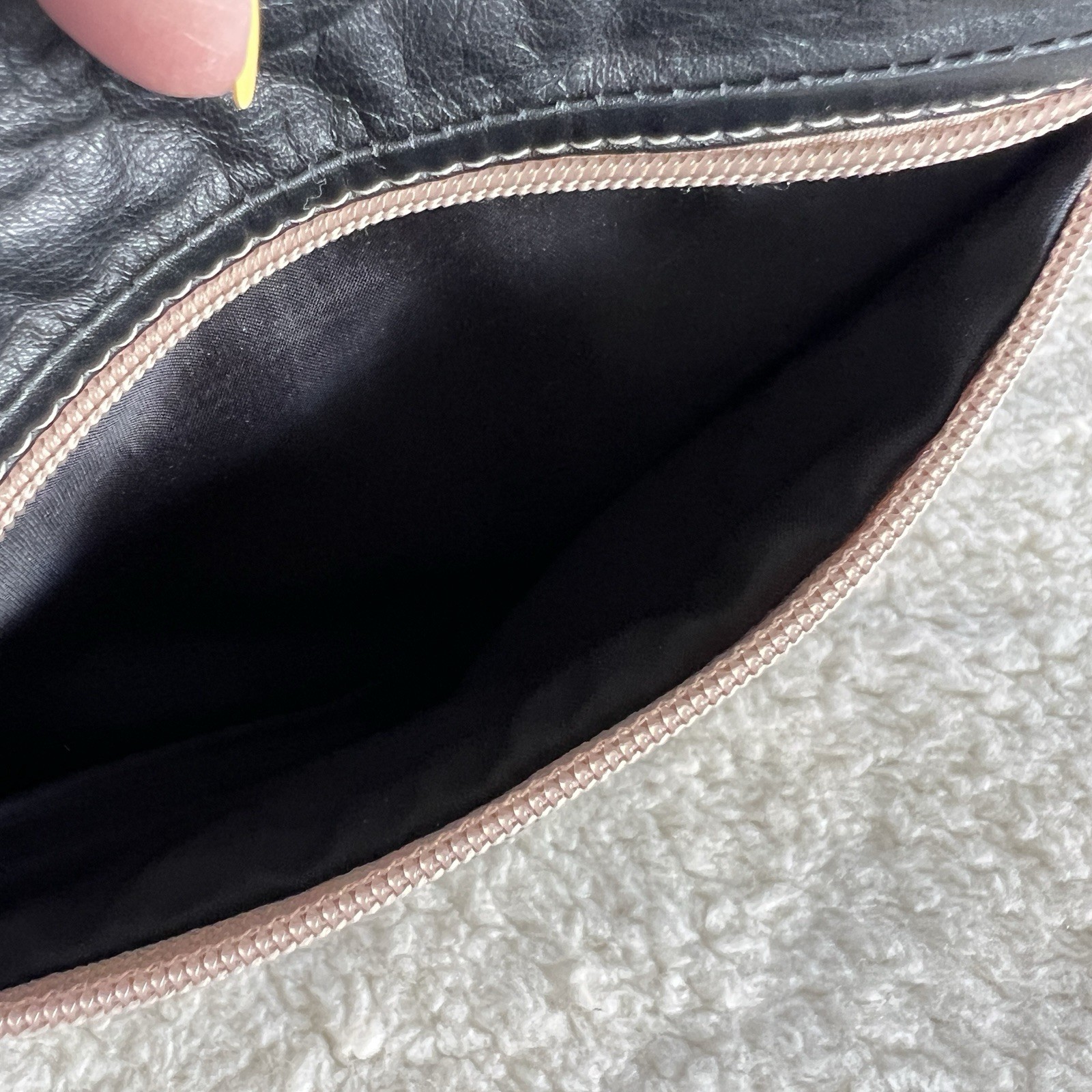 Patchwork Crossbody Shoulder Bag Leather And Soft… - image 3