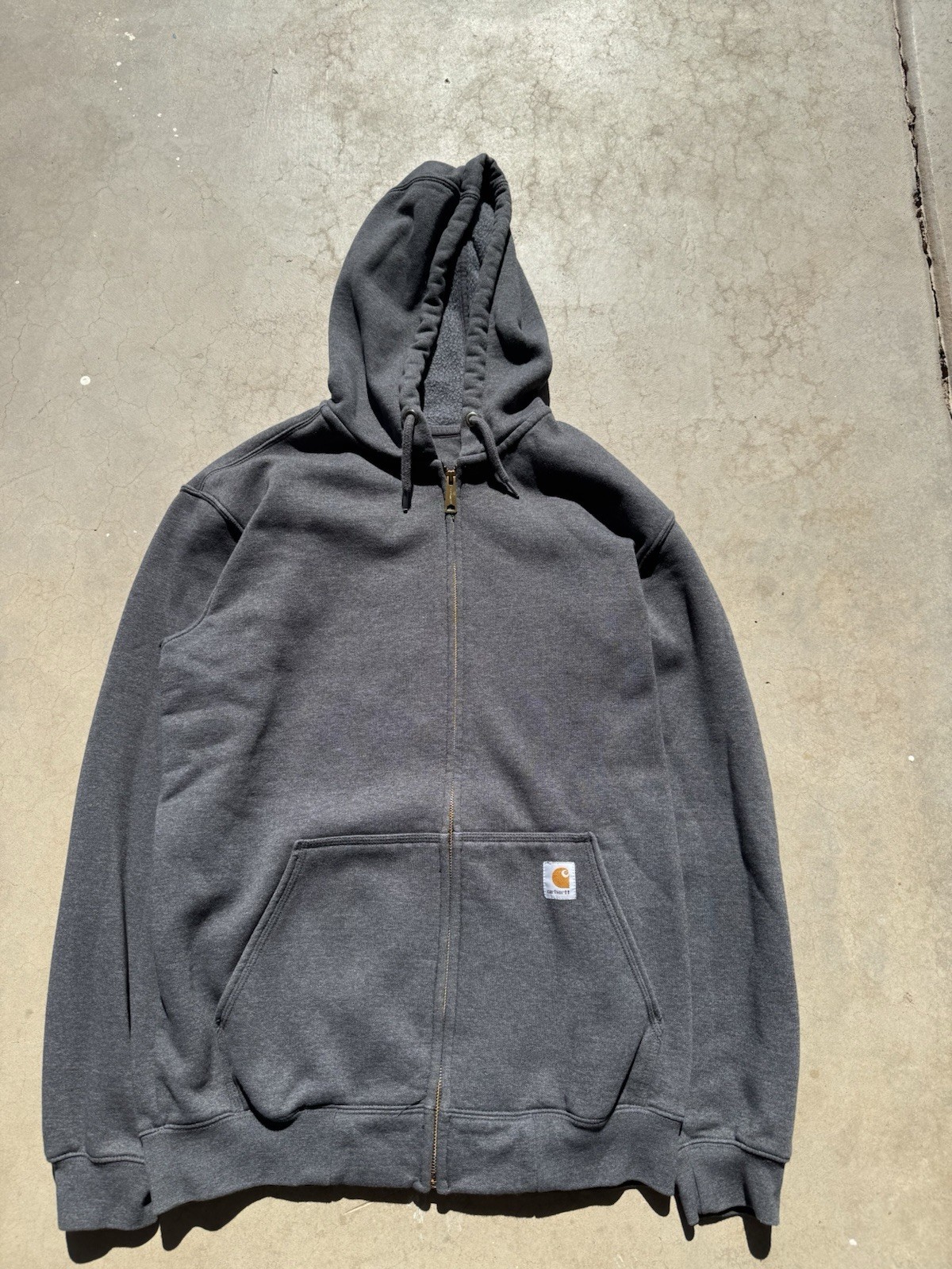 Men's durable grey Carhartt work jacket