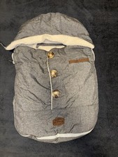 JJ Cole Bundle Me Winter Baby Car Seat Cover and Bunting Bag - Weather Resist...