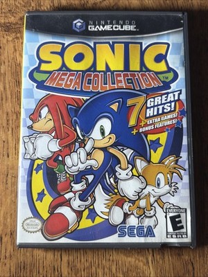 Sonic Mega Collection Nintendo GameCube Game & Case Tested