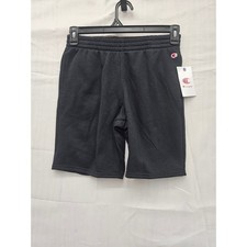 Champion Kids Signature Fleece Shorts Black Size L 14/16 C935SH SH7004