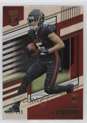 2022 Panini Donruss Elite Rookies /999 Drake London #120 Rookie RC 1k4m