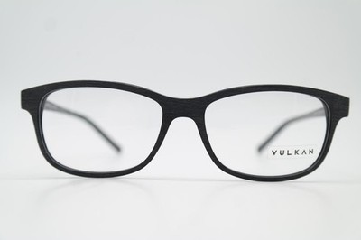 Brille VULKAN by IVKO V947 Schwarz Silber Oval Brillengestell eyeglasses Neu