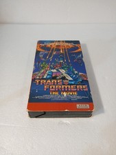 VTG The Transformers The Movie VHS Soft Case Avid Home Video Animated