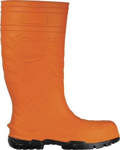 Cofra Safest Orange Wellington Boots Green With Composite Toe Caps Midsole