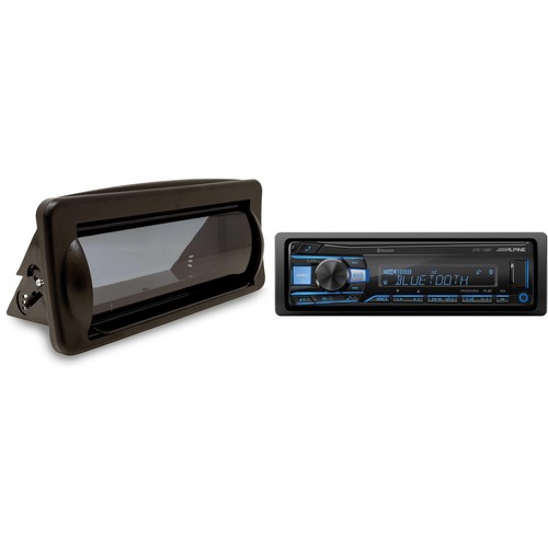 Alpine UTE-73BT Mech-less Digital Media Receiver with Creative Audio CAMC1B M...