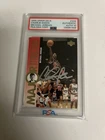 Autographed Charlie Sheen 1995 UD Michael Jordan Card PSA 10 Signed Auto Sheen
