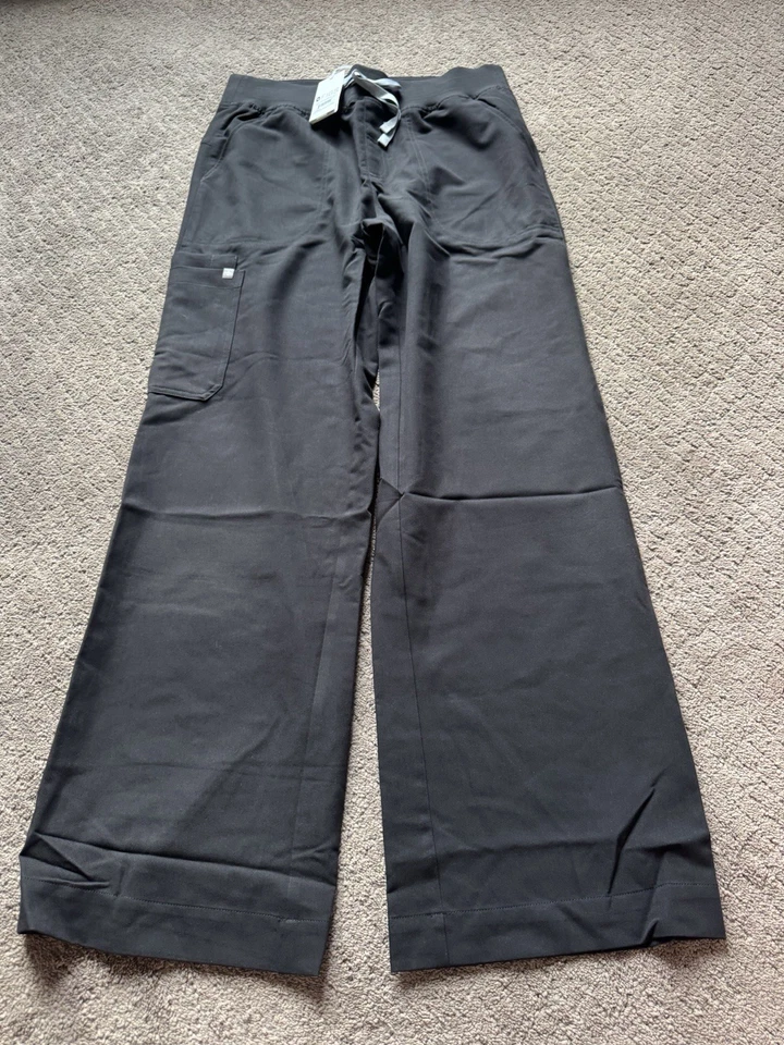 FIGS Women’s Isabel High Waisted Wide Leg Scrub Pant Size LT - Image 3 of 4