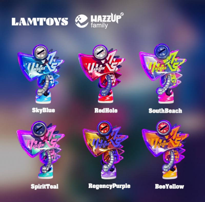 Lamtoys Chameleon 4 Semi-mechanical Series Blind Box Confirmed