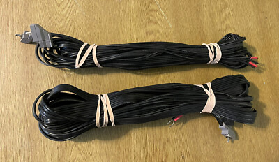 BOSE Acoustimass 6 5x Speaker Wire Cables L/R/C/RS/LS RCA to Bare