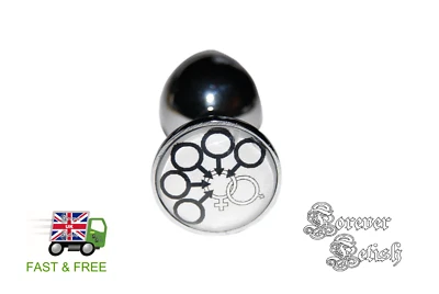 FOREVER FETISH Cuckold Gangbang Wife Watching Hotwife Bum Massage Plug Ornament - 3 Sizes