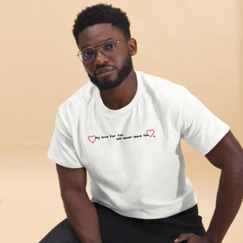 T-Shirt Uomo San Valentino -Regalo per Lei Lui -Amore Cuori Rossi -Romantica Carina - Foto 11 di 19