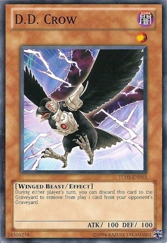 D.D. Crow TU03-EN013 YuGiOh Turbo Pack: Booster Three card
