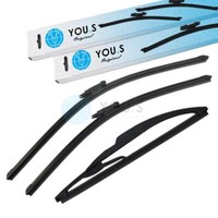 You.S Scheibenwischer Wischer SET Vorne+Hinten FüR Smart Fortwo Coupe (451) -NEU