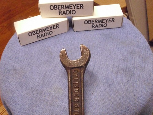 Vintage Delco Light #1, Spark Plug-Gen.Nut 90257/Cylinder Stud-Battery Nut Tool! - 第 8/9 張圖片