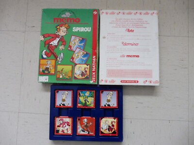 Jeu De Société Nathan – Spirou Et Les Champignons Géants – Complet – Occasion