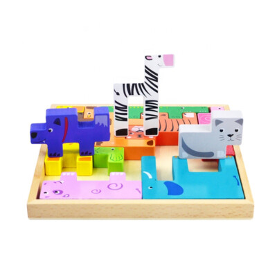 Animal Learning Block Toys: Boost Creativity and Cognitive Skills