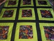 MONSTER TRUCKS BABY QUILT