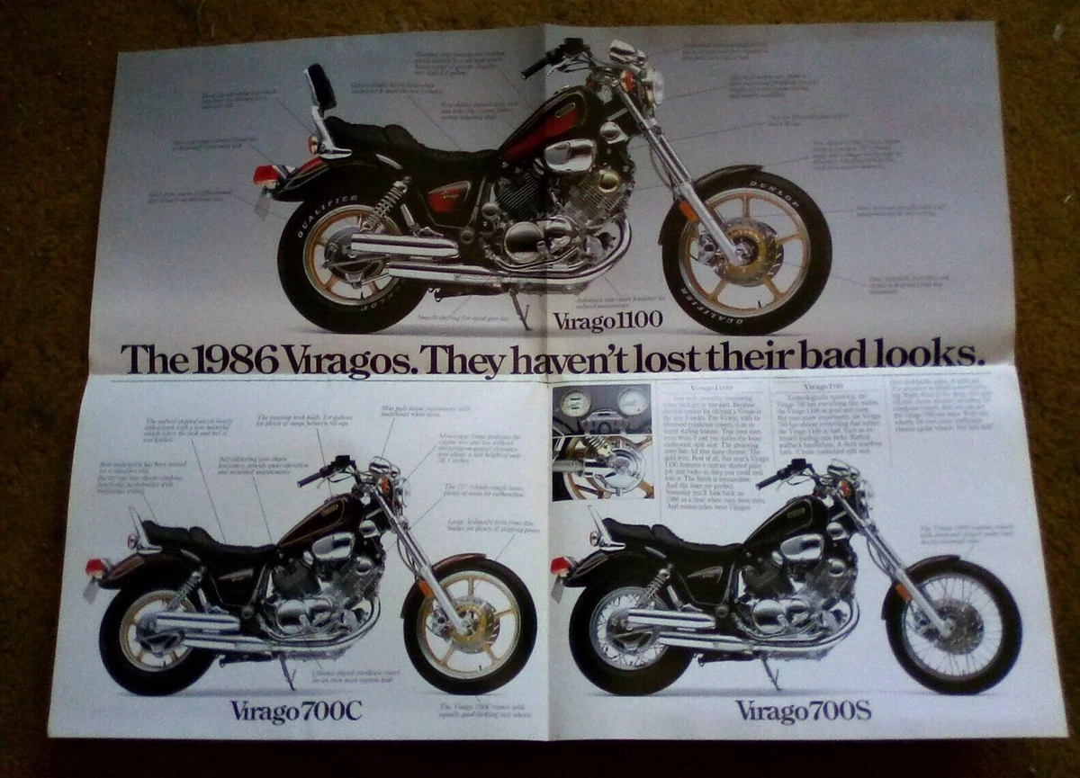 86 yamaha top virago 1100