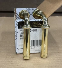 Baldwin Estate 5114 Pair Lever Handle in 030 - Polished Brass 5114-030-MR New