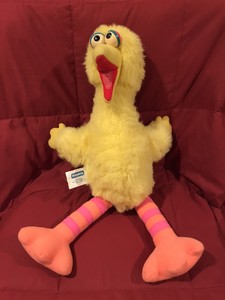 PLAYSKOOL TALKING BIG BIRD PLUSH TOY 