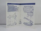 R.P.V. 1988 G.I. JOE COBRA Blueprints Instructions Vintage Original