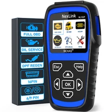 NEXAS NL102P 24V Heavy Duty Truck Scanner HD OBD Code Reader DPF Regen Oil Reset