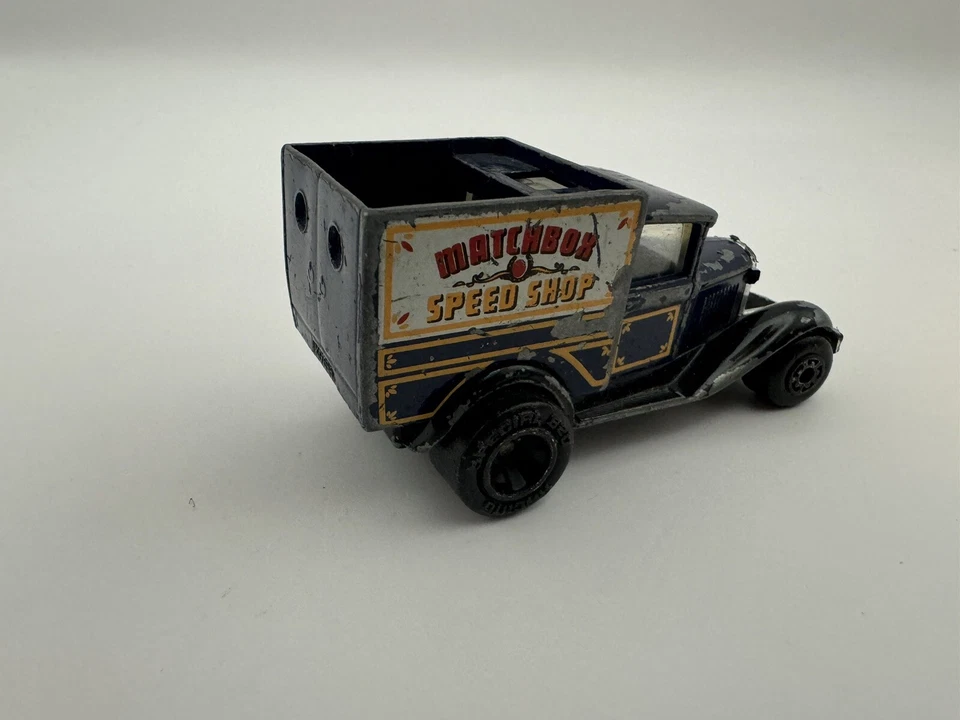 1979 Matchbox SuperFast Ford Model A “Matchbox Speed Shop” Delivery Truck No Top - Image 3 of 4