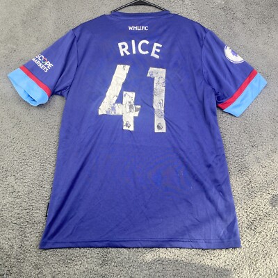 West Ham United Jersey Declan Rice 41 Umbro Futbol FLAWS See | eBay