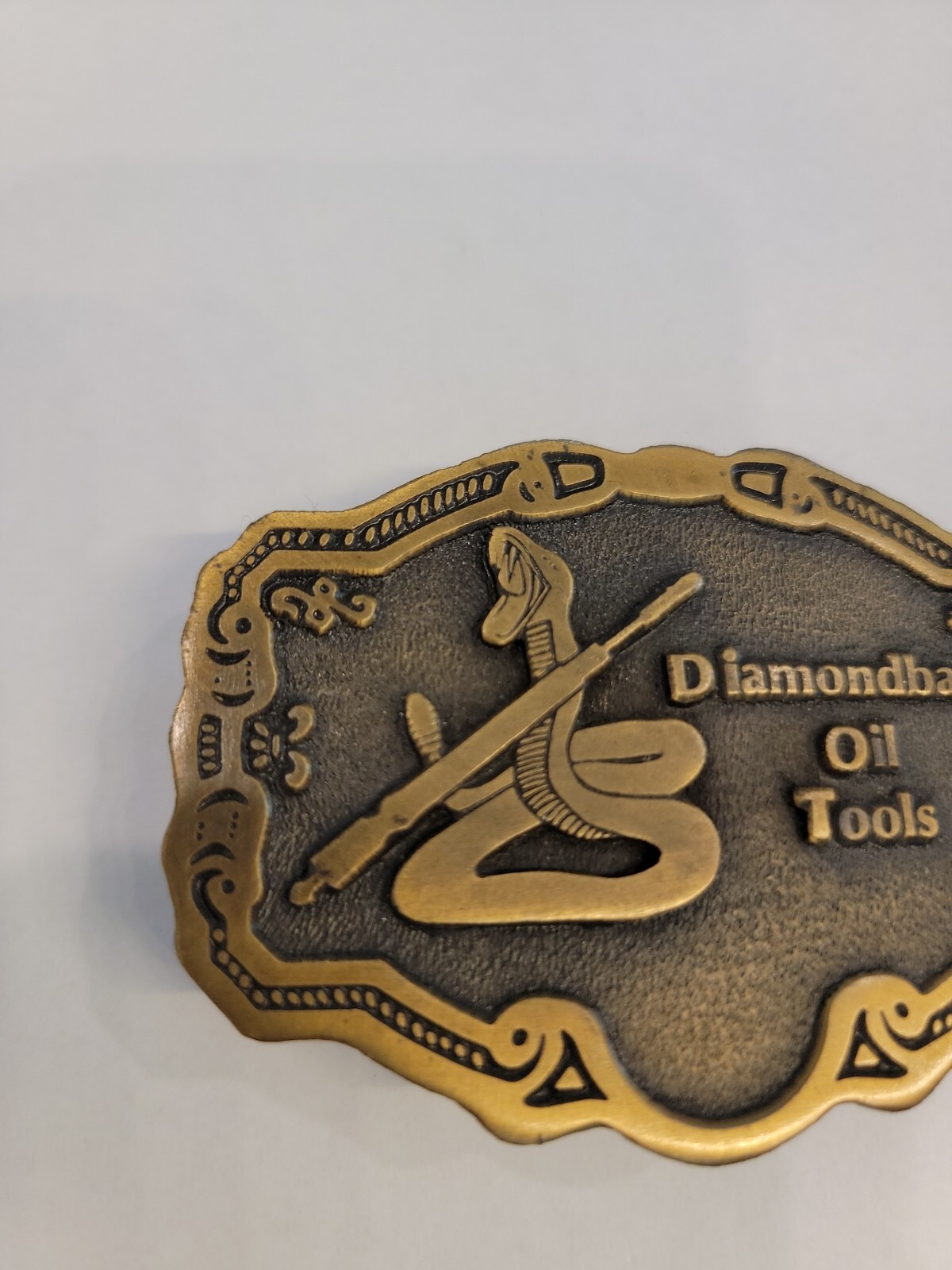 Vintage Hit Line USA DOT Diamondback Oil Tools Rattle… Gem