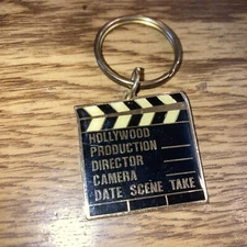 Hollywood Scene Clapper Board -Keychain