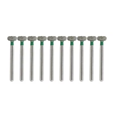 Dental Diamond Burs FG 909/042C Wheel Donut Shape Coarse Grit High Speed Burr