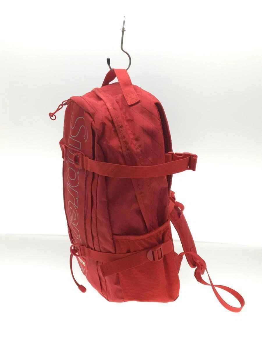 Supreme 18Fw/Supreme/Backpack/Nylon/Red