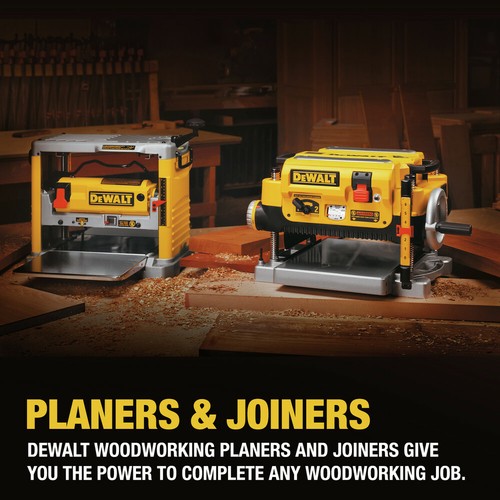DEWALT DW734 120V 15 Amp 121/2" Thickness Planer w/3 Knife CutterHead