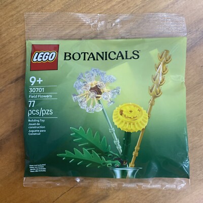 Field Flowers Lego Botanicals Polybag 30701 New Sealed