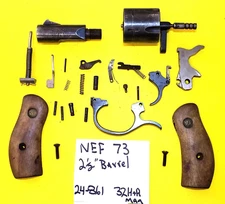 NEF 73 repair parts BLUED BARREL Cylinder Hammer Grips Crane  .32 H&R 24-861