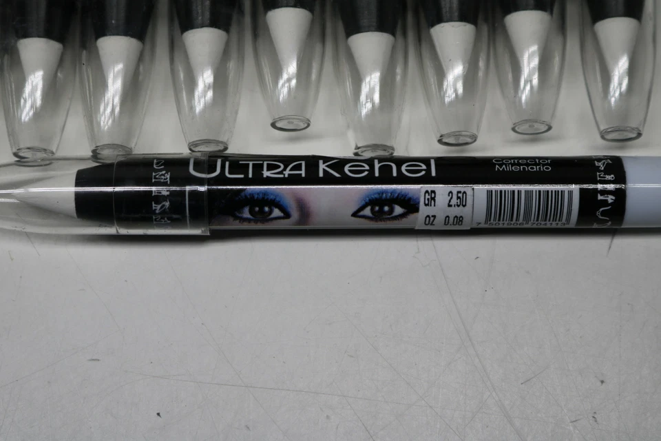 Paquete de 10 lápices delineadores de ojos Ultra Kehel Crayon Delineador Blanco Blanco Foto 2 de 4