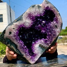 22.88LB  Natural Amethyst crystal cavity quartz crystal specimen healing