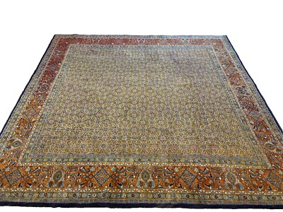 Moud Extrem Fein Mit Seide Orientteppich 225x225 Quadrahandgeknüpft Top