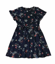 BANANA REPUBLIC FLORAL FIT AND FLARE DRESS SIZE 12 NWOT