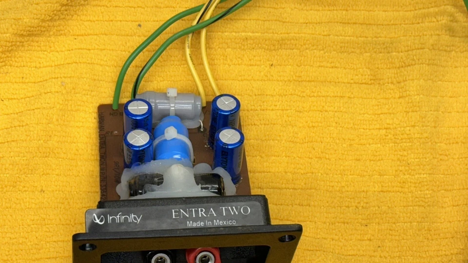 2X COMO NUEVO OEM INFINITY ENTRA TWO 2 Altavoces CROSSOVERS PN 336420-002 FUNCIONAN MUY BIEN 🔥 Foto 4 de 4