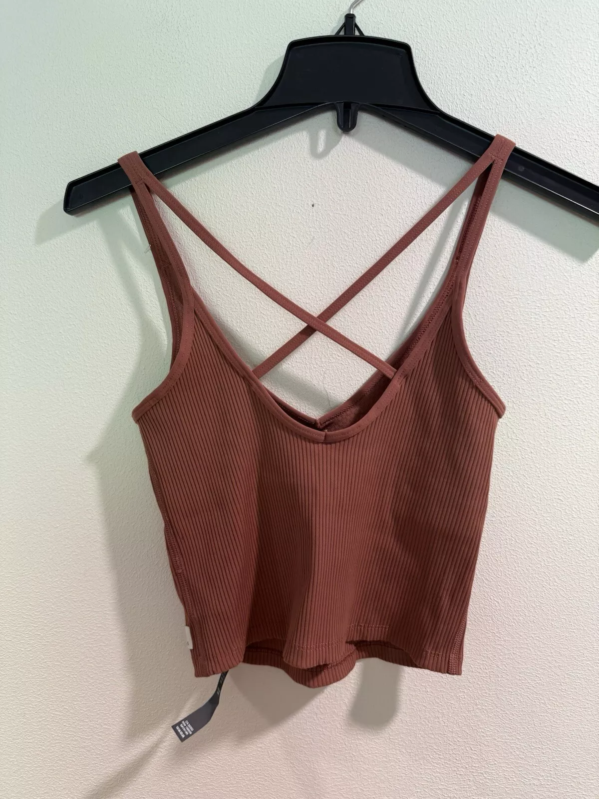 vuori rib crop tank top shirt