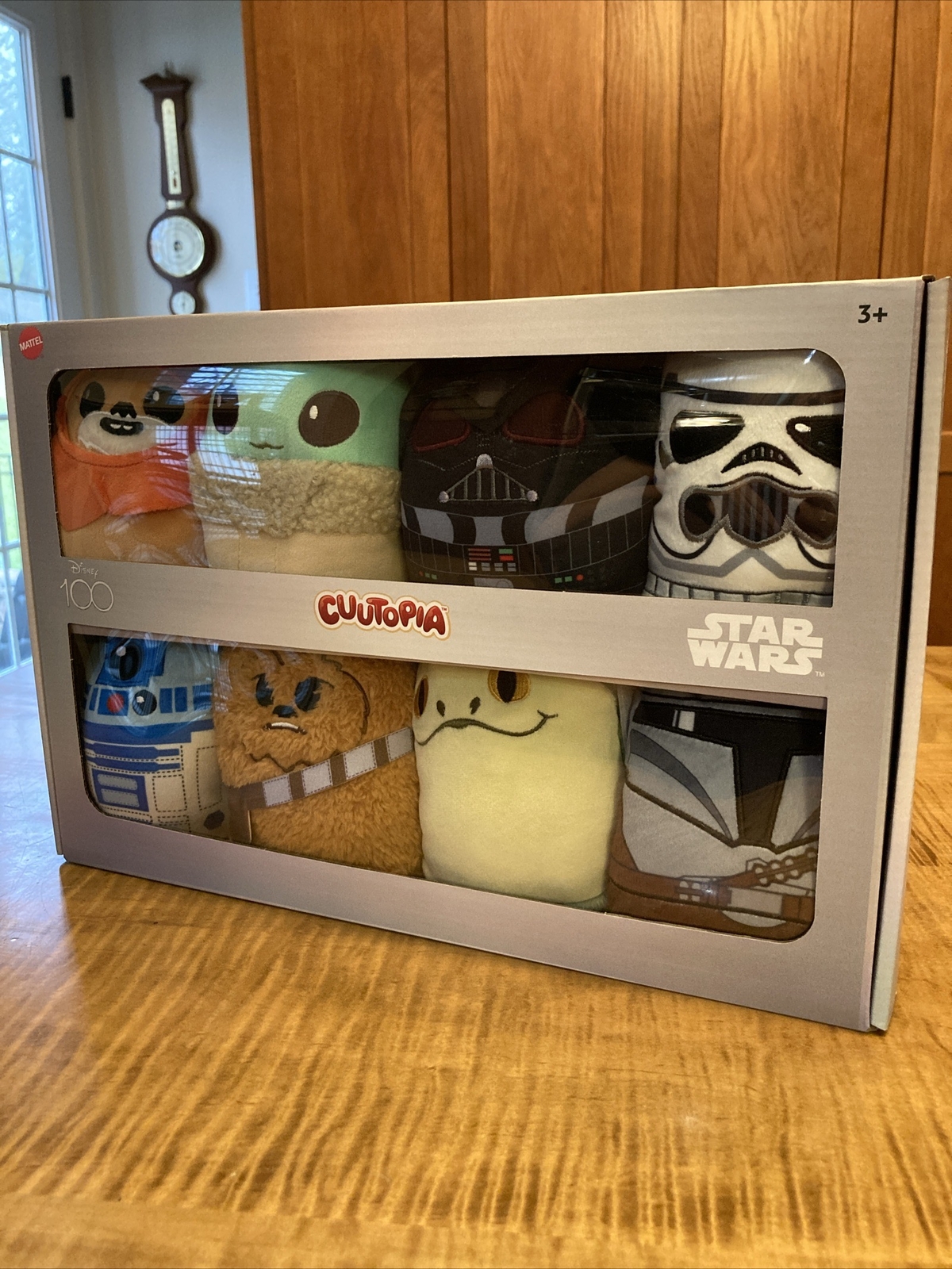 Cuutopia NEW Boxed Set - Disney 100- STAR WARS - 8 PACK 5&rdquo; Plushies Characters