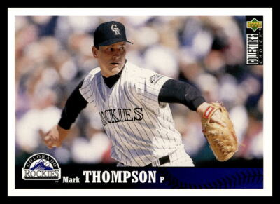 1997 Collector's Choice #322 Mark Thompson Colorado Rockies Baseball Card