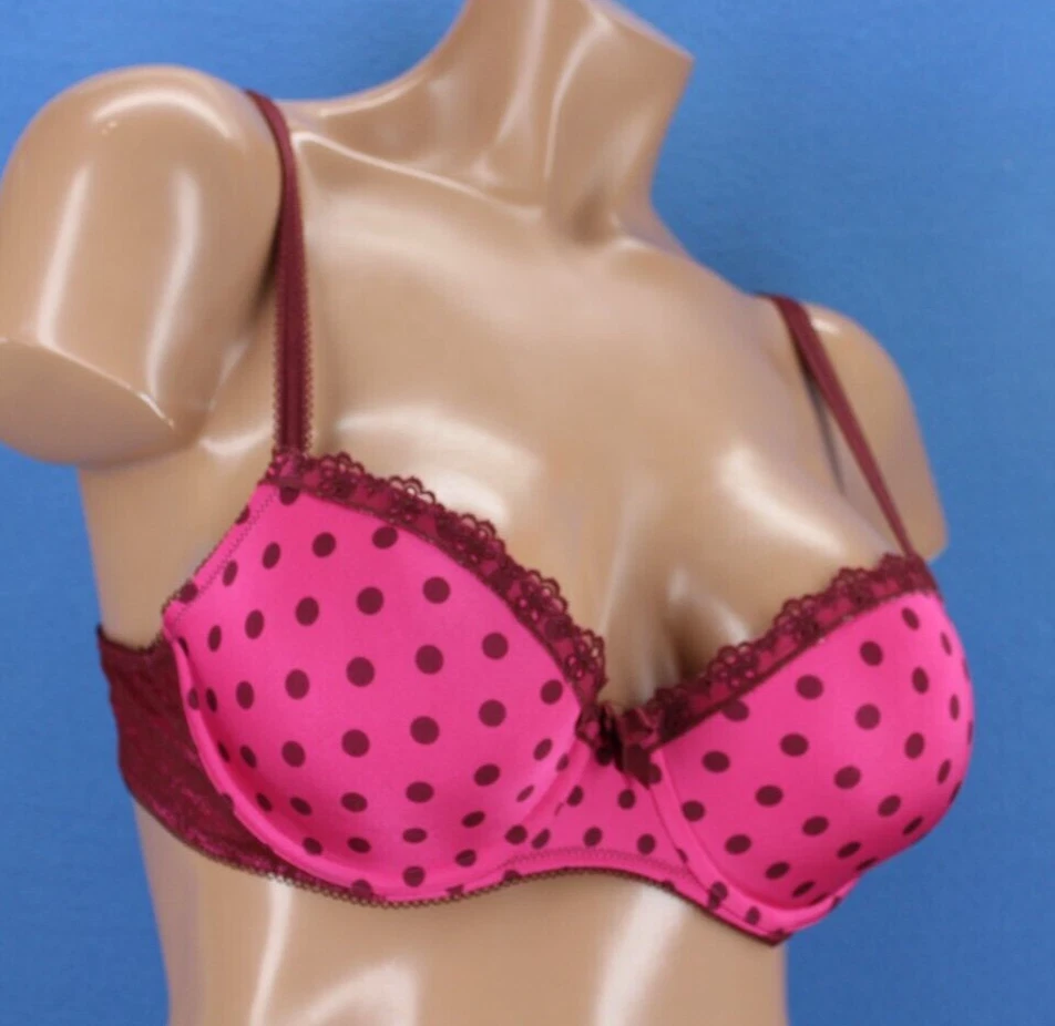Sujetador Balconette B. tent'd 953191 Parisienne Forrado con Aros Talla 34C #E2548 Foto 3 de 4