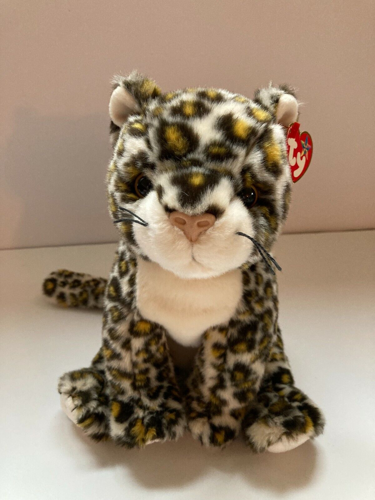 TY Beanie Buddies 2000 SNEAKY Finally popular brand Plush Stuffed Leopard Cheetah National products Cat