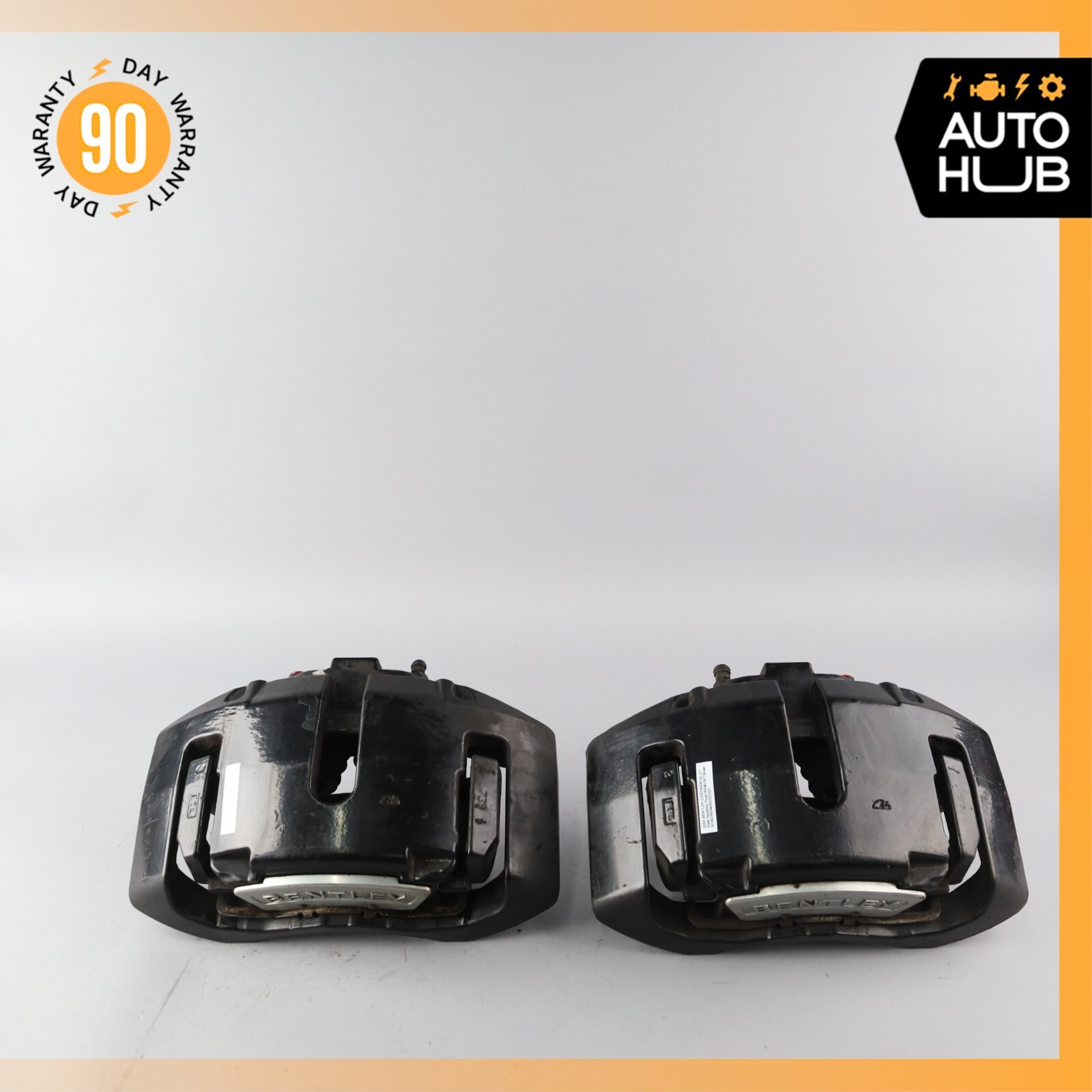 03-13 Bentley Continental GT GTC Front Brake Calipers Left & Right Set OEM 53k