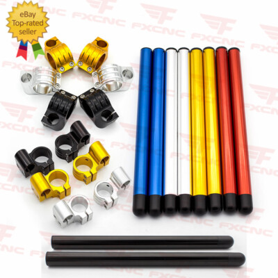 A Pair 30mm-55mm Clip Ons Handlebar Clipon CNC Fork Tube 7/8'' 22mm Bar Ends Set