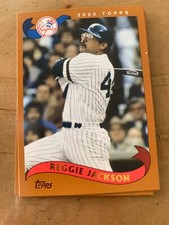 3x REGGIE JACKSON 2020 Topps Baseball BASE LOT (2002 style) #218