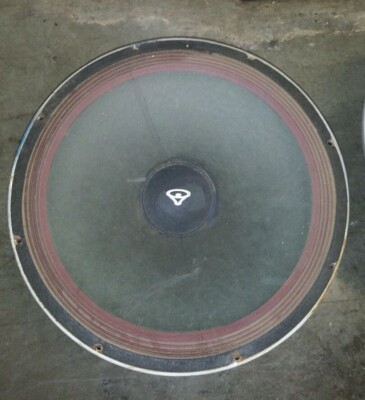 Cerwin Vega 188 EB 18'' Subwoofer Speaker RARE VINTAGE